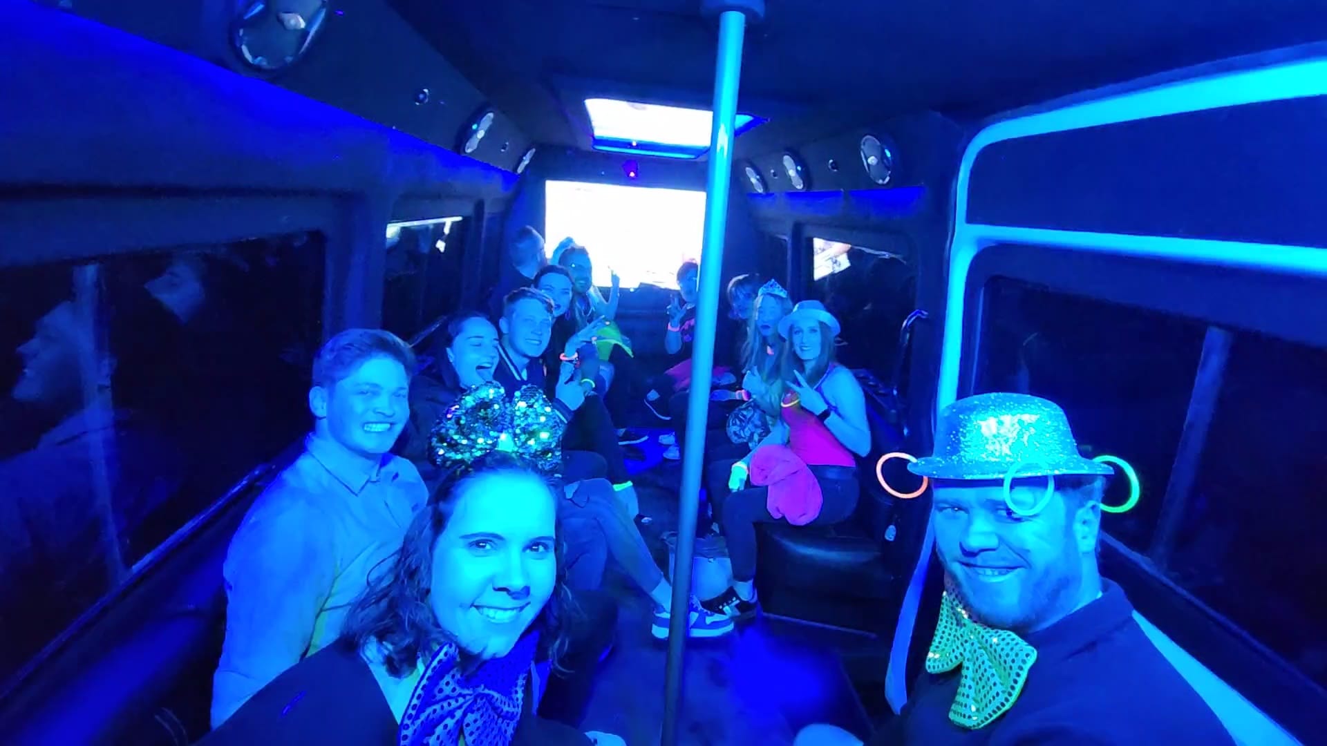Group celebration party bus Pretoria Gauteng