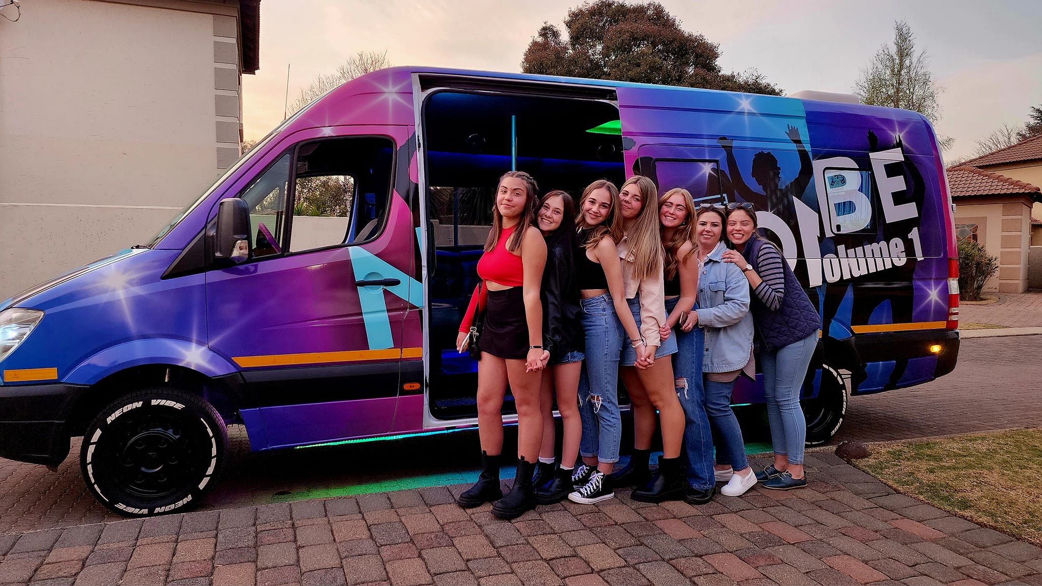 Corporate event party bus Centurion Pretoria